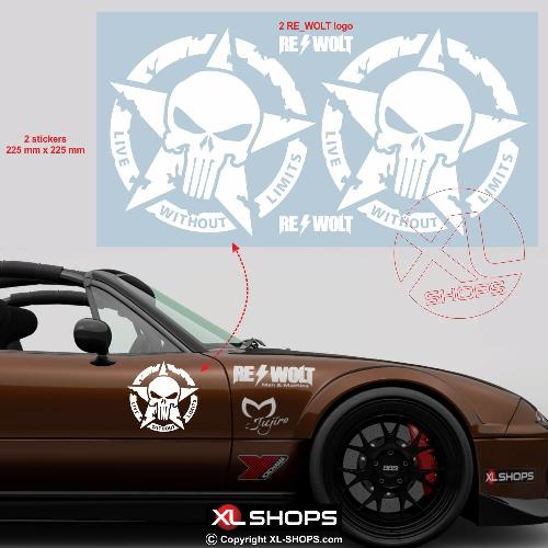 LIFE WITHOUT LIMITS s sticker decal 22 cm RE_WOLT